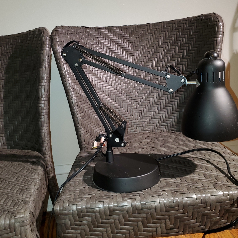 Adjustable Black Desk Lamp
